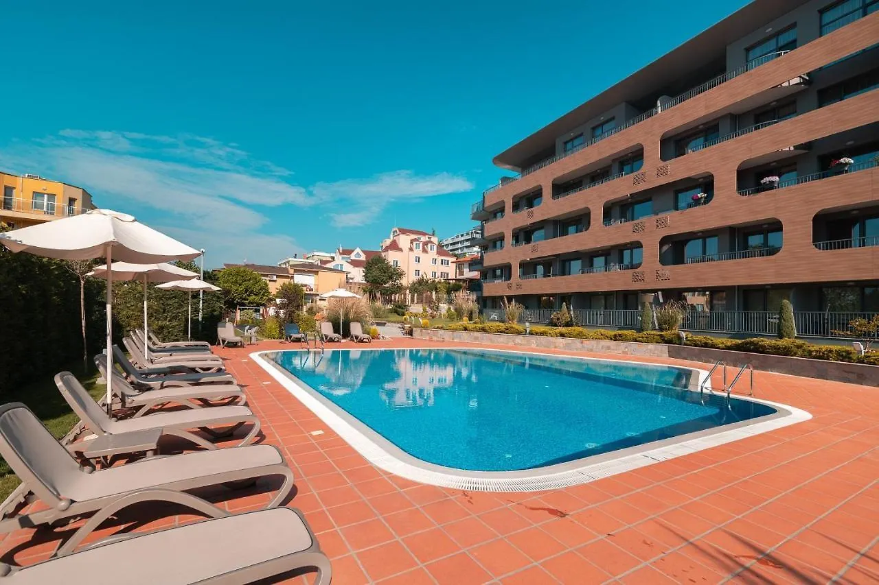 Freddo Apartment - Coral Residence Complex With Parking & Pool 바르나 0*,